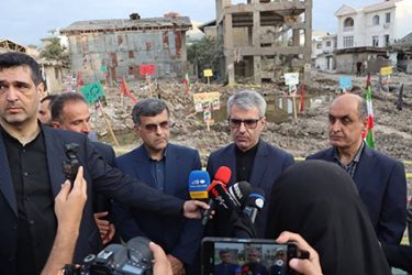 Foreign Ministry spokesman in Funerals Martyrs Astaneh-ye Ashrafiyeh