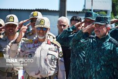 Meeting between Iranian and Azerbaijani Border Guard Commanders at Astara Border