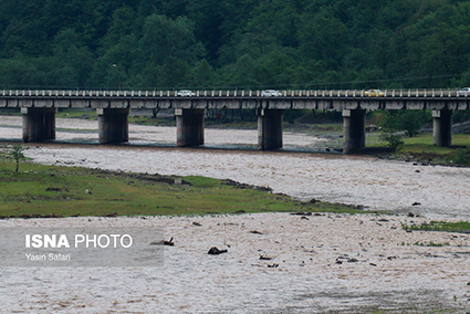 Release of Surplus Water from Sefidrud Dam in Gilan
