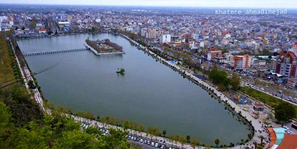 Lahijan Lake, shining gem in northern Iran Lahijan Lake, shining gem in northern Iran