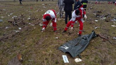 Police training aircraft crashes in northern Iran, crew members killed