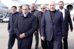 Iranian delegation led by Mohammad Baqer Ghalibaf arrives in Qatar